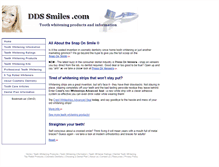 Tablet Screenshot of ddssmiles.com
